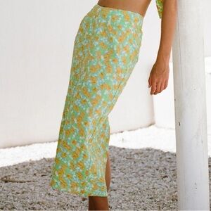 Sabo Skirt | Brielle Midi Skirt